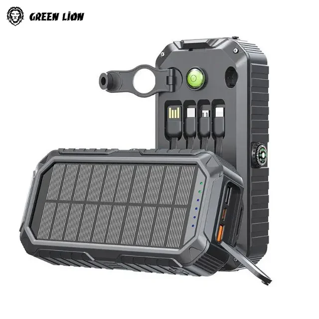 پاوربانک خورشیدی گرین لاین SOLAR MATE ظرفیت 20000 میلی آمپر
